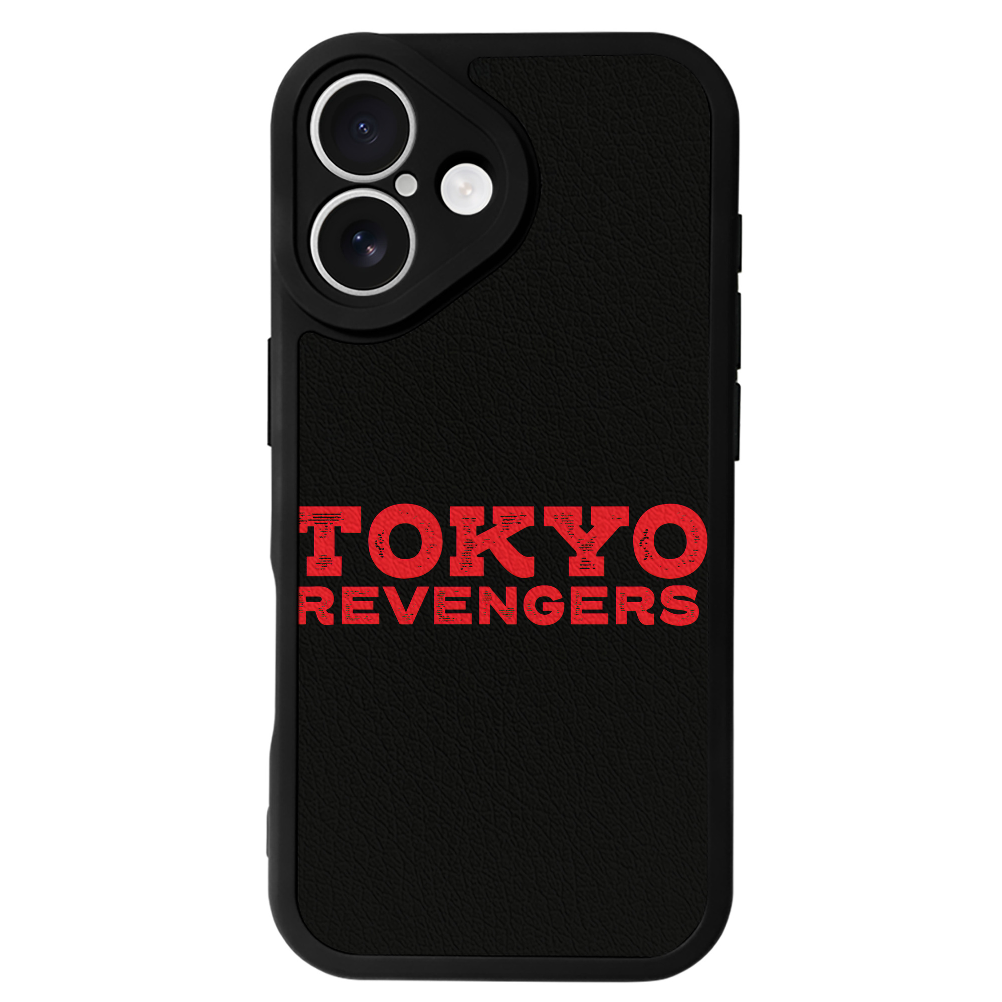 （画像用） 東京リベンジャーズ Tokyo Revengers 【iPhone 16シリーズ対応】シリコンスマホケース（レザー調） 材質：シリコン